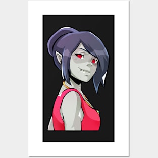 Marceline the Vampire Queen Adventure Time Posters and Art